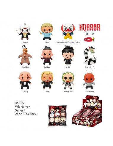 HORROR S1 BAG CLIP BLIND BOX DISPLAY (24