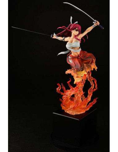 FAIRY TAIL ERZA SAMURAI KURENAI STATUE