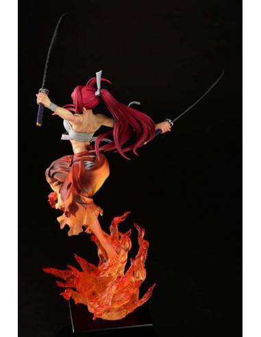 FAIRY TAIL ERZA SAMURAI KURENAI STATUE