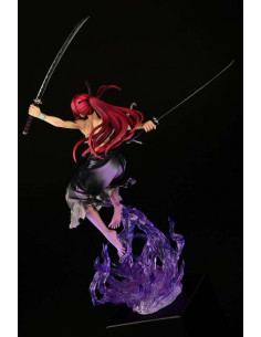 FAIRY TAIL ERZA SAMURAI  SHIKKOKU STATUE 2