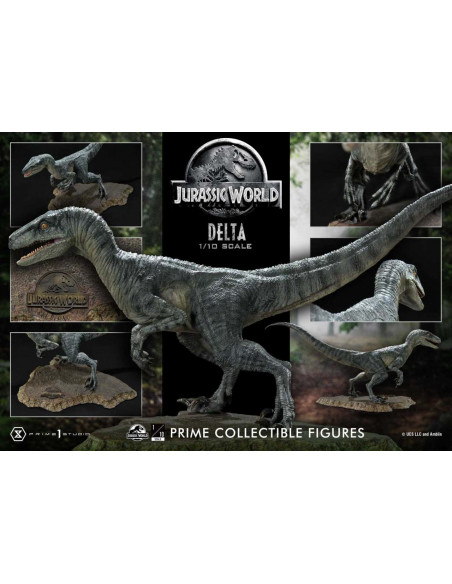 JURASSIC WORLD DELTA PRIME COLL STATUE