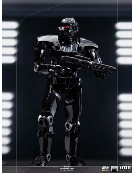 MANDALORIAN DARK TROOPER 1/10 STATUE
