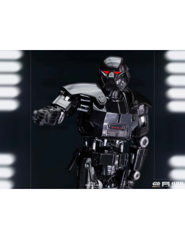 MANDALORIAN DARK TROOPER 1/10 STATUE