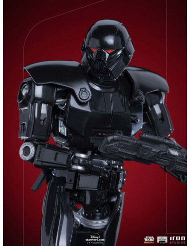 MANDALORIAN DARK TROOPER 1/10 STATUE
