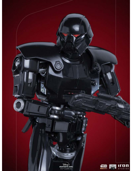 MANDALORIAN DARK TROOPER 1/10 STATUE