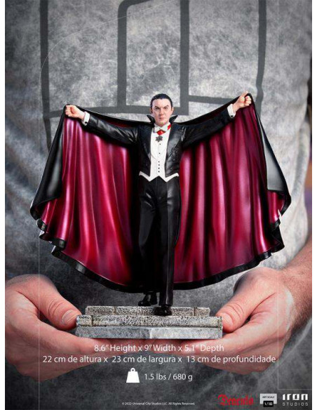 UNIVERSAL MONSTERS DRACULA 1/10 STATUE