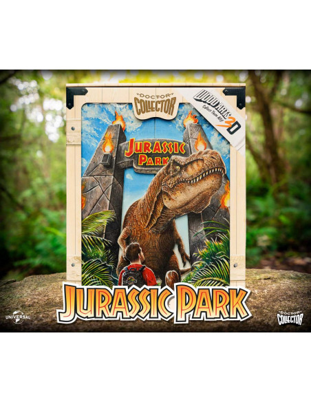 JURASSIC PARK REX ATTACK WOODART