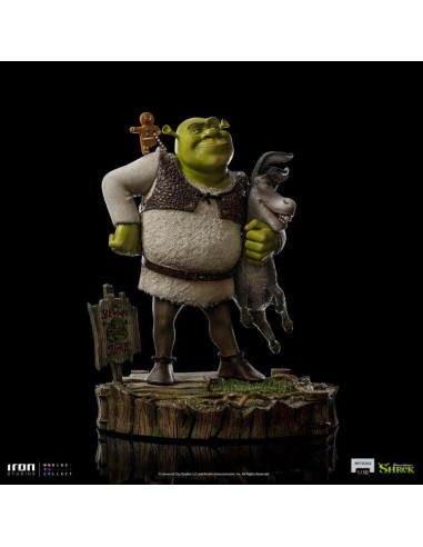 SHREK + DONKEY 1/10 STATUE