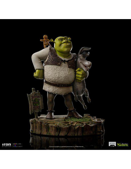 SHREK + DONKEY 1/10 STATUE