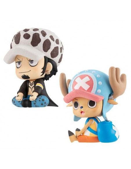 LOOK UP ONE PIECE TRAFALGAR+CHOPPER SET