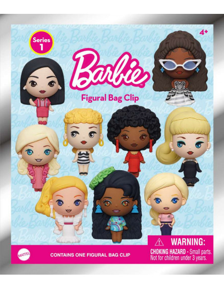 BARBIE S.1 3D BAG CLIP BLIND BOX DIS (24