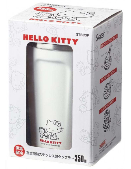HELLO KITTY 350ml WHITE ISOTHERMAL MUG