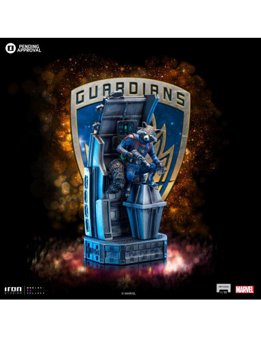 GOTG 3 ROCKET RACOON 1/10 STATUE