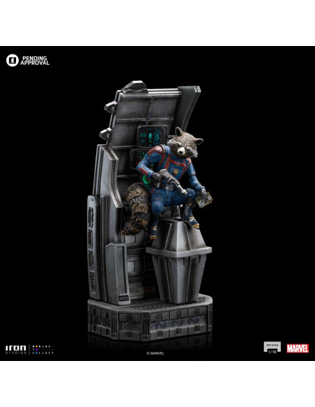 GOTG 3 ROCKET RACOON 1/10 STATUE