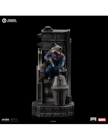 GOTG 3 ROCKET RACOON 1/10 STATUE