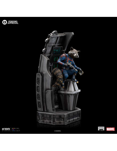 GOTG 3 ROCKET RACOON 1/10 STATUE