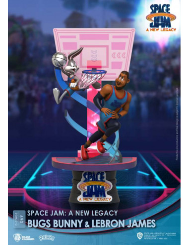 D-STAGE SPACE JAM 2 BUG BUNNY +  LEBRON