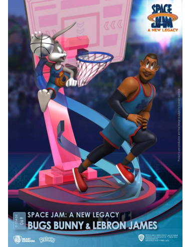 D-STAGE SPACE JAM 2 BUG BUNNY +  LEBRON