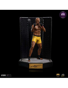 ANDRESON SILVA SIGNED DLX 1/10 STATUE 2
