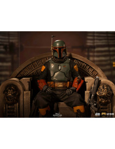 MANDALORIAN BOBAFETT ON THRONE DLX 1/10 2
