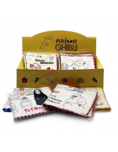 GHIBLI 25x25 MINI TOWELS DISPLAY (10)