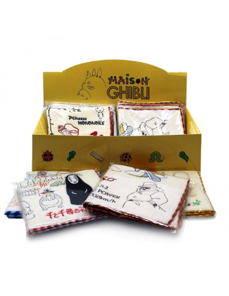 GHIBLI 25x25 MINI TOWELS DISPLAY (10)