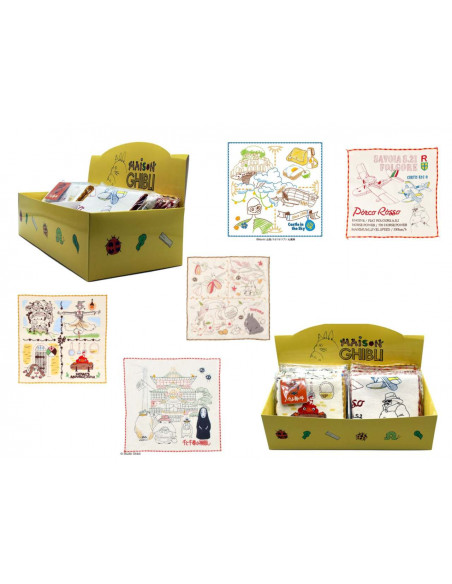 GHIBLI 25x25 MINI TOWELS DISPLAY (10)