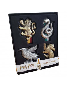 HP HOUSE MASCOT ORNAMENTS SET