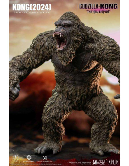 GODZILLA X KONG KONG SOFT VINYL STATUE