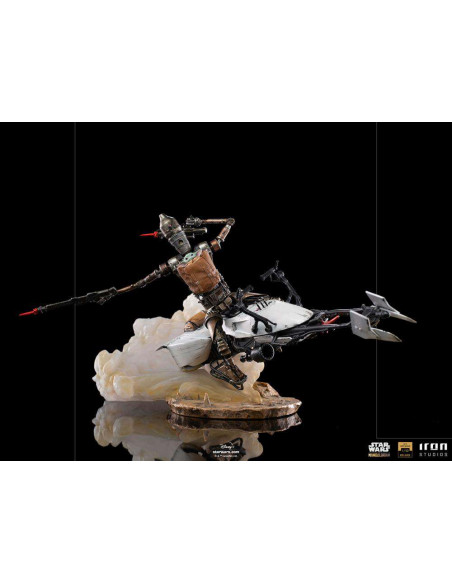 MANDALORIAN IG-11 AND CHILD 1/10  STATUE