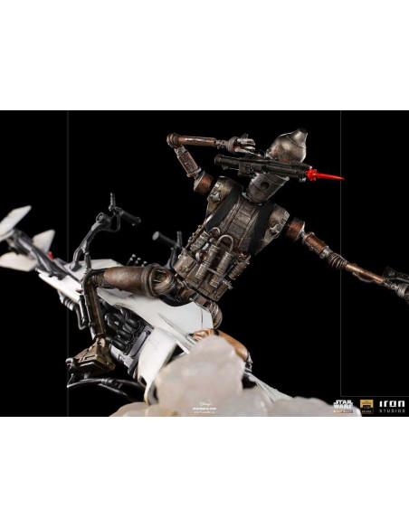 MANDALORIAN IG-11 AND CHILD 1/10  STATUE