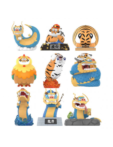 I Am Not Fat Tiger Long Teng Hu Yue Series Mini Figures 9 cm Display (8)