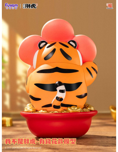 I Am Not Fat Tiger Statue 1/7 Alexander the Tiger Rich Flower 20 cm