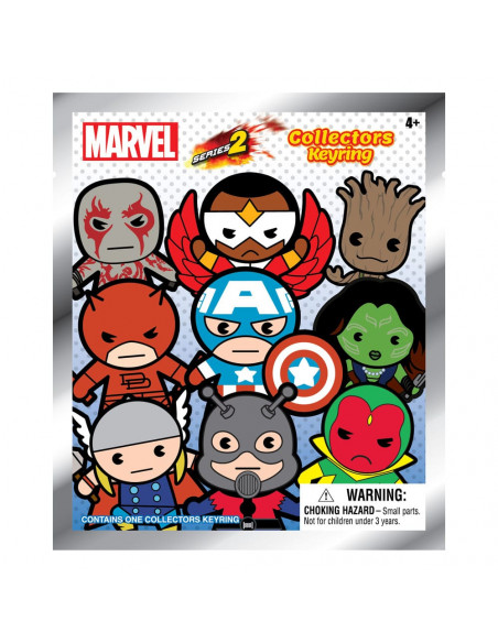 Marvel 3D PVC Bag Clips Series 2 Display (24)