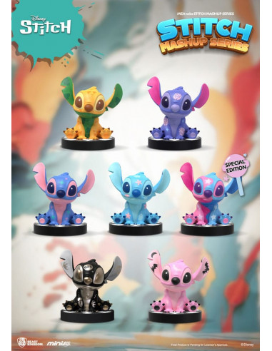 Lilo & Stitch Mini Egg Attack Blind Box Figures 10 cm Stitch Mashup Series Assortment (6)