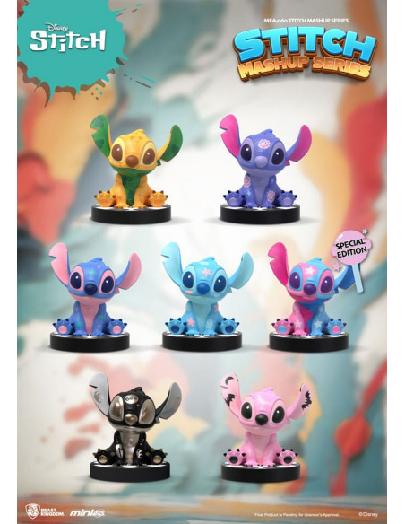 Lilo & Stitch Mini Egg Attack Blind Box Figures 10 cm Stitch Mashup Series Assortment (6)