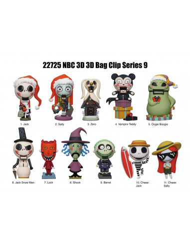 NBX S.9 BAG CLIP BLIND BOX DISPLAY (24)