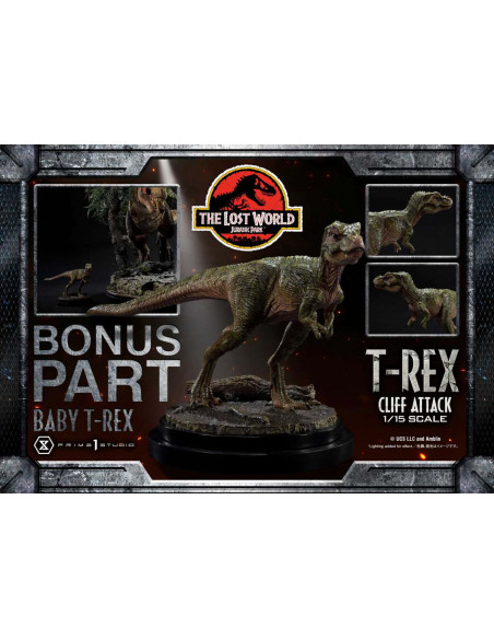 JP LOST WORLD T-REX CLIFF ATTACK BONUS