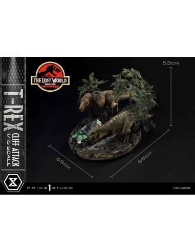 JP LOST WORLD T-REX CLIFF ATTACK BONUS