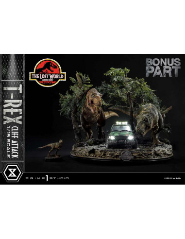 JP LOST WORLD T-REX CLIFF ATTACK BONUS