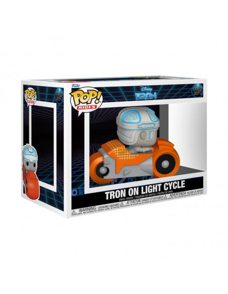 Tron(1982) POP! Rides Deluxe Vinyl Tron w/Cycle 9 cm