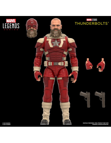 Thunderbolts Marvel Legends Action Figure 2-Pack Yelena Belova & Red Guardian 15 cm