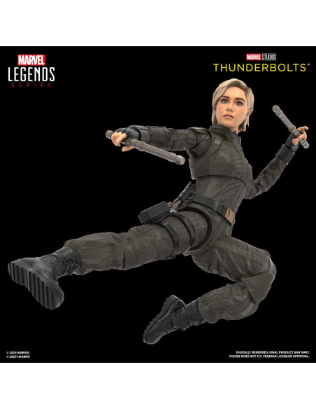 Thunderbolts Marvel Legends Action Figure 2-Pack Yelena Belova & Red Guardian 15 cm