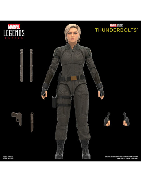 Thunderbolts Marvel Legends Action Figure 2-Pack Yelena Belova & Red Guardian 15 cm