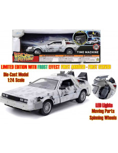 BTTF 1 FROST DELOREAN 1:24 DIECAST