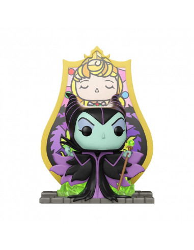 Disney POP! Deluxe Vinyl Figure Maleficent (Glass) 9 cm