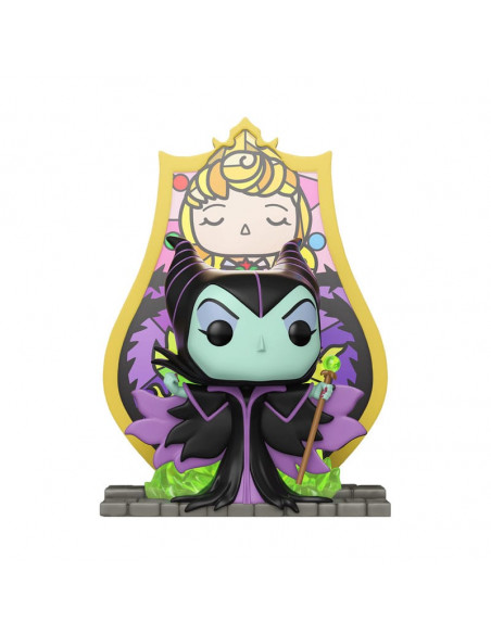 Disney POP! Deluxe Vinyl Figure Maleficent (Glass) 9 cm