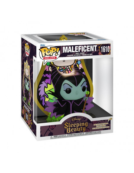 Disney POP! Deluxe Vinyl Figure Maleficent (Glass) 9 cm