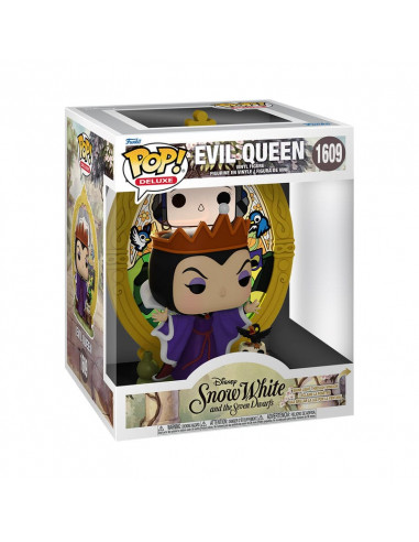 Disney Villians POP! Deluxe Vinyl Figure Evil Queen(Glass) 9 cm