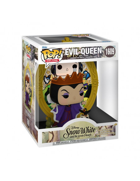 Disney Villians POP! Deluxe Vinyl Figure Evil Queen(Glass) 9 cm